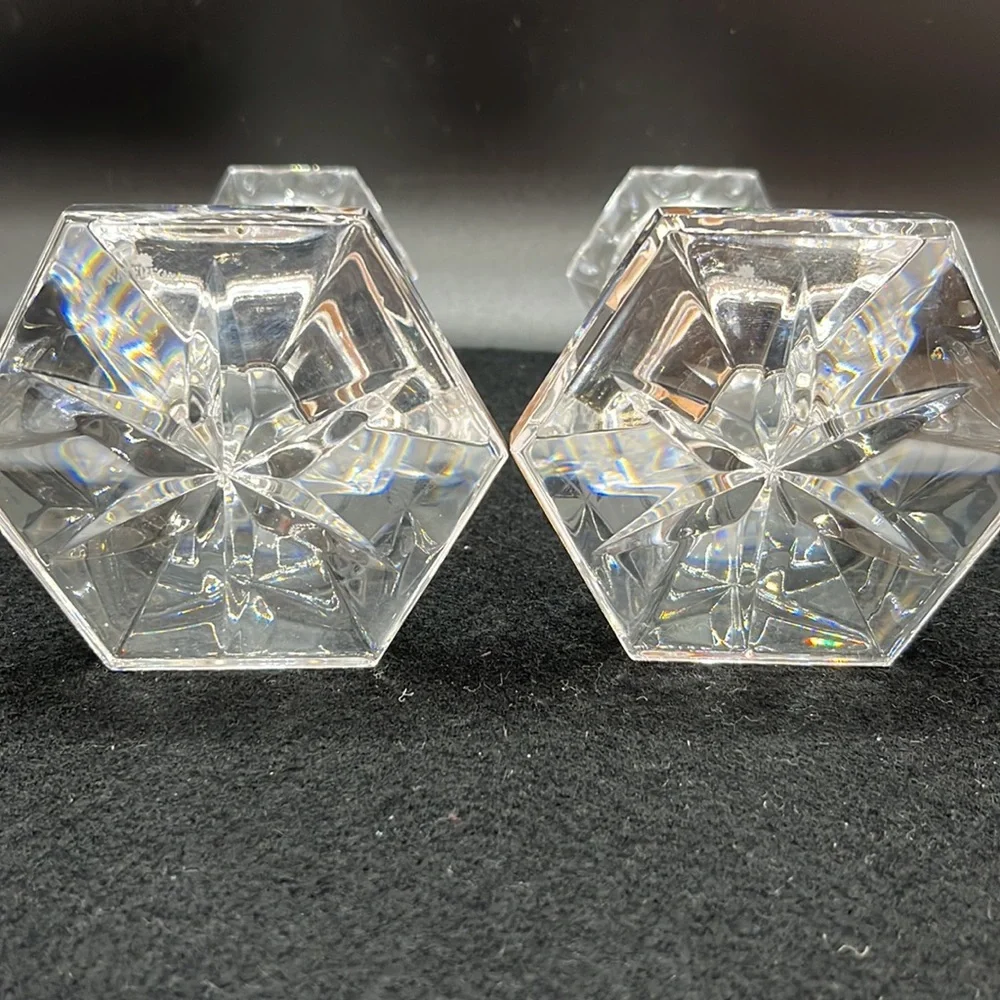 Waterford Crystal Candlestick Holders Set of 2